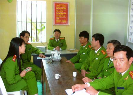 C&ocirc;ng an phường Ho&agrave;ng Diệu với c&ocirc;ng t&aacute;c giữ g&igrave;n an ninh, trật tự 